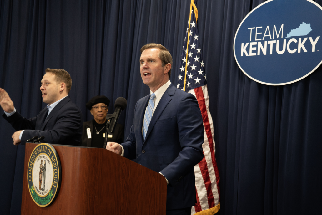 Gov. Andy Beshear, Silas House rally supporters at Kentucky Fairness Rally as anti-LGBTQ bills advance