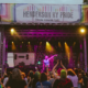 Crowd cheers as a performer takes the stage at Henderson KY Pride