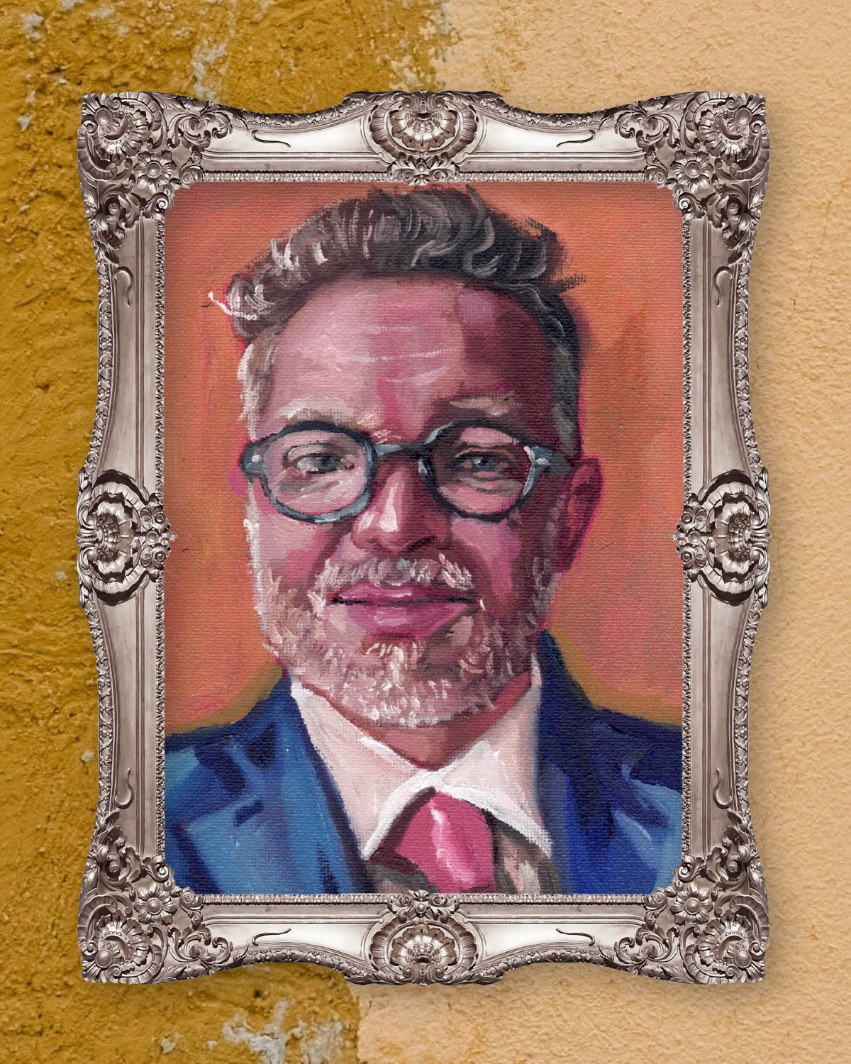 Oil portrait of Shawn Masters by Jacob Grant